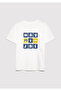 Jeans Printed Ecru T-Shirt Loose Fit / Relaxed Fit 7610366-70057 - 3