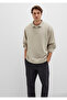 Beige Polo Sweatshirt 0S10323-70146 - 2