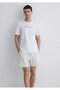 Black Printed White T-Shirt Regular Fit 0612647-620 - 2