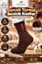 Original Women's Real Thermal Winter Socks, Thick Cotton Towel Socks, Soft, Breathable, Skin-Friendly, Flexible, All-Day Comfort, Premium Thermal Socks for Cold Days |   1 Pair Brown - 6