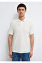 Ecru Polo T-Shirt Slim Fit 0612521 -70057 - 3