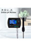 EU Plug PH Meter for Aquarium Multi-parameter Water Quality Monitor Online PH Monitor Acidometer US/