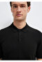 Black Black Knitwear Polo Muscle Fit 0710249-900 - 6