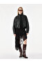 Drapeli Asymmetrical Velvet Floral Patterned Tulle Skirt