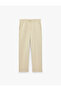 Cotton Pocketed Three-Thread Comfortable Fit Wide Leg Sports Sweatpants - 4