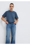 Mv Printed Interlock Navy Blue T-Shirt Regular Fit / Regular Cut 1613148-70500 - 2