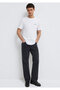 Logo Printed White T-Shirt Slim Fit / Slim Fit 0610360-620 - 3