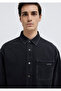 Aidan Black Anthracite Jean Shirt Regular Fit / Normal Cut 0210588-85622 - 6