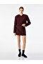 Wool Blend A-Line Tweed Mini Skirt