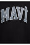 Logo Printed Hooded Black Sweatshirt 067149-902 - 7