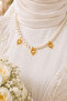 Compatible 8mm Pearl Beads with Handle and Gold Plated Accessories 3-in-1 Necklace - Pearl Necklace with Handle 3-in-1 - 2