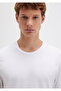 Long Sleeve White Basic T-Shirt Fitted 062477-23248 - 5