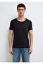 Black Fitted T-Shirt - Stitched and Pocket Detailed, Fitted Cut062772-26341 - 3