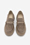 Women's Loafers Thick Sole Chain Detail Everyday Shoes Zolez Taupe - 7