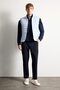Slim Fit Slim Fit Snap Fastener Goose down Vest E6420Ax25Sp - 2