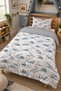 İş Makinleri Patterned Double-Sided 160X220 cm Sleeping Set, Single Quilted Quilt Without Sheets - 6