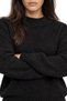 Mixray Relaxed Fit Round Neck Thick Knit Sweater - 3