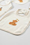 Fluffy Bear 8 Piece Baby Nutrition Set Suitable for Up to 2 Years Old Muslin Nutrition Set - 5