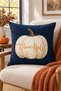 Autumn Patterned Throw Pillow Cover - 2