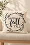 Autumn Themed 43X43 Velvet Cushion Cover - 5