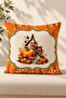 Autumn Themed 43X43 Velvet Cushion Cover - 5