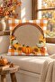 Autumn Themed 43X43 Velvet Cushion Cover - 3