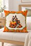 Autumn Themed 43X43 Velvet Cushion Cover - 4