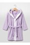 100% Cotton Cute Rabbit Hooded Children's Bathrobe with Pockets - Soft Textured High Absorbent Towel Bathrobe - 4