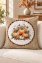 Autumn Themed 43X43 Velvet Cushion Cover