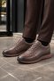 Men's Genuine Leather Classic Summer Walking Sneakers - 4