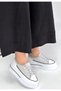 Dalen Premium Gray Linen Laced Thick Sole Sports Shoes - 4