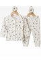 100% Cotton Flowery Pajamas for Girls 6 Months, 12 Months, 18 Months, 2 Years