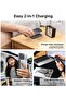 Ultra-Thin Magnetic Power Bank 10000mAh, MagSafe-Compatible Wireless Charger for iPhone, Black B739 - 6