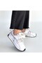 Dissa White Lace-Up Women's Sneakers with Parachute Detail - 5