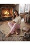 Soft Textured Cotton Pajama Bottoms