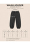 Men's Washable Baggy Sweatpants with Elastic Waist and Elastic Cuffs at the Legs - 9