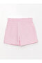 Two Mt Shop Quality Xside Lilac Elastic Waist Comfortable Fit Women's Shorts - 6