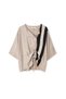 Adjustable Drawstring Colorblock Blouse - 3