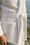 Piqué Bathrobe, Robe Bathrobe, Waffle Piqué Bathrobe, unisex Piqué Bathrobe, bathhouse Sauna Bathrobe - 3