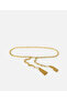 Metal Belt with Tassels