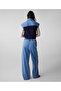 Contrast Waistband Jeans - 5