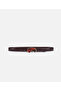 Metal Buckle Belt with Acrylic Inserts