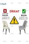 Pitikare Chair Cover Retro Oval Chair Cover Chair Cover_1 Piece Cream Bamboo Cover - 9