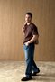 Wuhan 100% Cotton Baggy Navy Blue Men's Jeans - 7