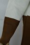 Half-Necked Knitwear Set -Tan - 3