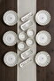 Sevda Kuşu Black 14 Piece Breakfast Set for 6 People