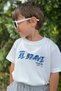 Boy's T-Shirt with Graffiti Print, Ages 2-6, Ecru - 2