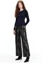 Mixray Buttoned Slim Fit Ribbed Knit Cardigan - 2