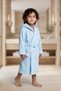 Export Surplus Children's Bathrobe – Blue Curly Fabric |   Thick & Durable