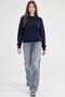 Mixray Hair Braid Patterned Ribbed Knit Sweater - 2